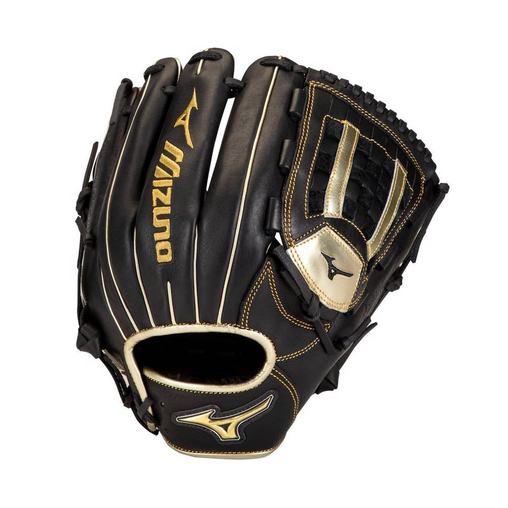 Mizuno MVP Prime SE Pitcher 12" Női Kesztyű Fekete/Arany ARZ845907